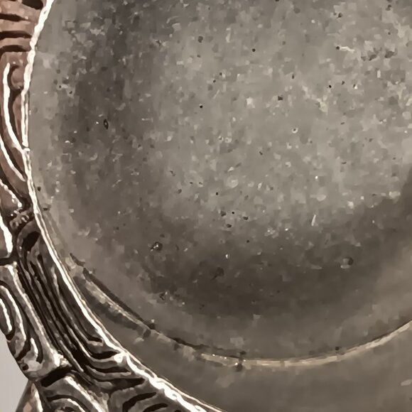 Yankee Candle Sea Turtle Silver Tea Light Candle Holder Retired 4" x 3.5" - Picture 13 of 14